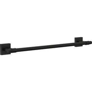 Franklin Brass Maxted 18" Towel Bar – Flat Black – MAX18‑MB‑R